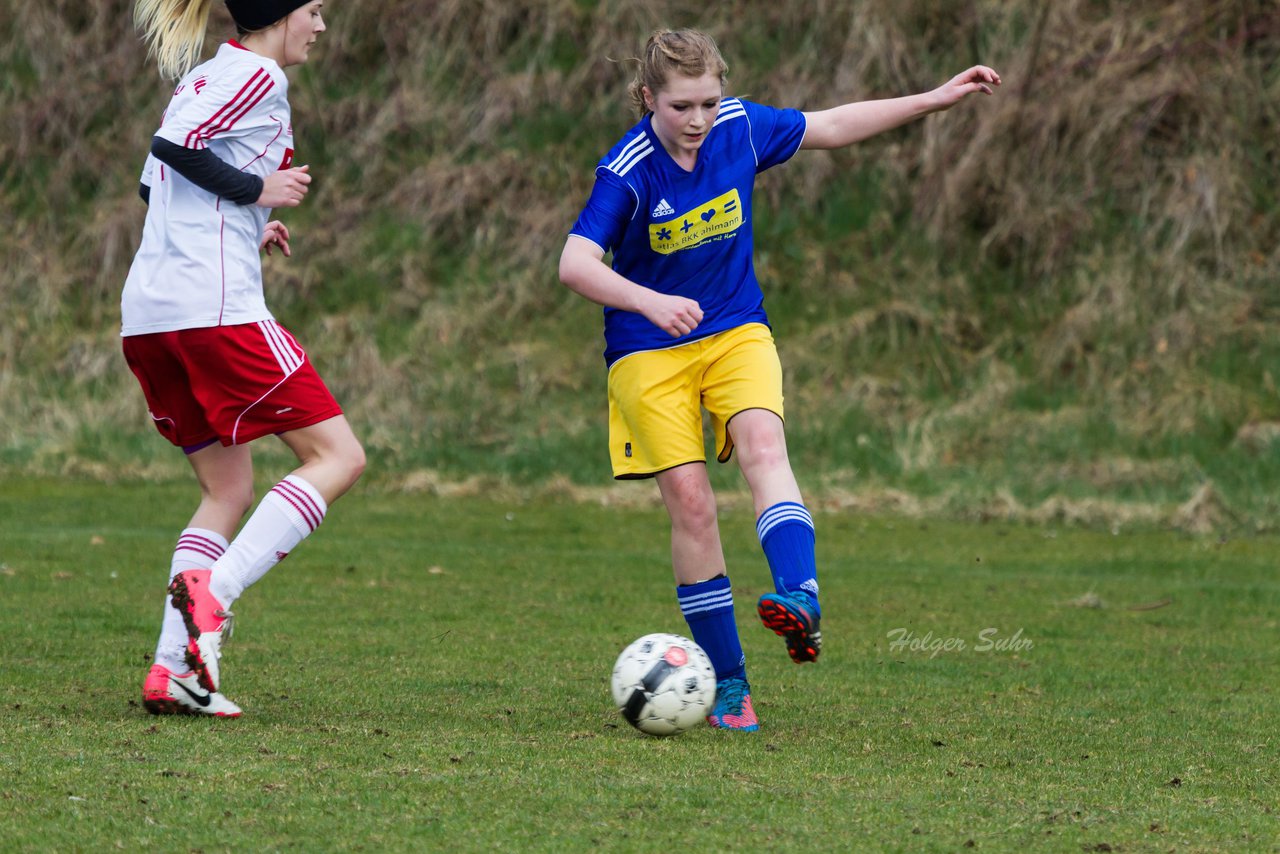 Bild 202 - B-Juniorinnen Tus Tensfeld - TSV Gnutz o.W. : Ergebnis: 1:3